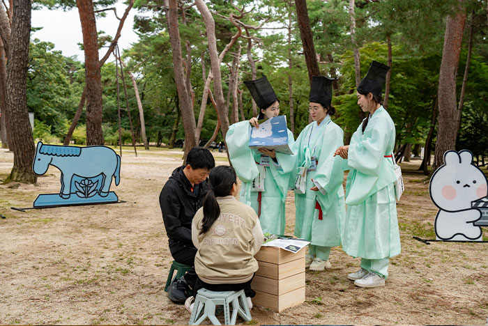 조선왕릉축전 서포터스 능이랑무이야기