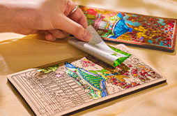 궁궐 사계 글리팅 - 경복궁 단풍