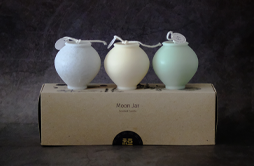 Miniature Moon Jar Candle Set (3 PCS)